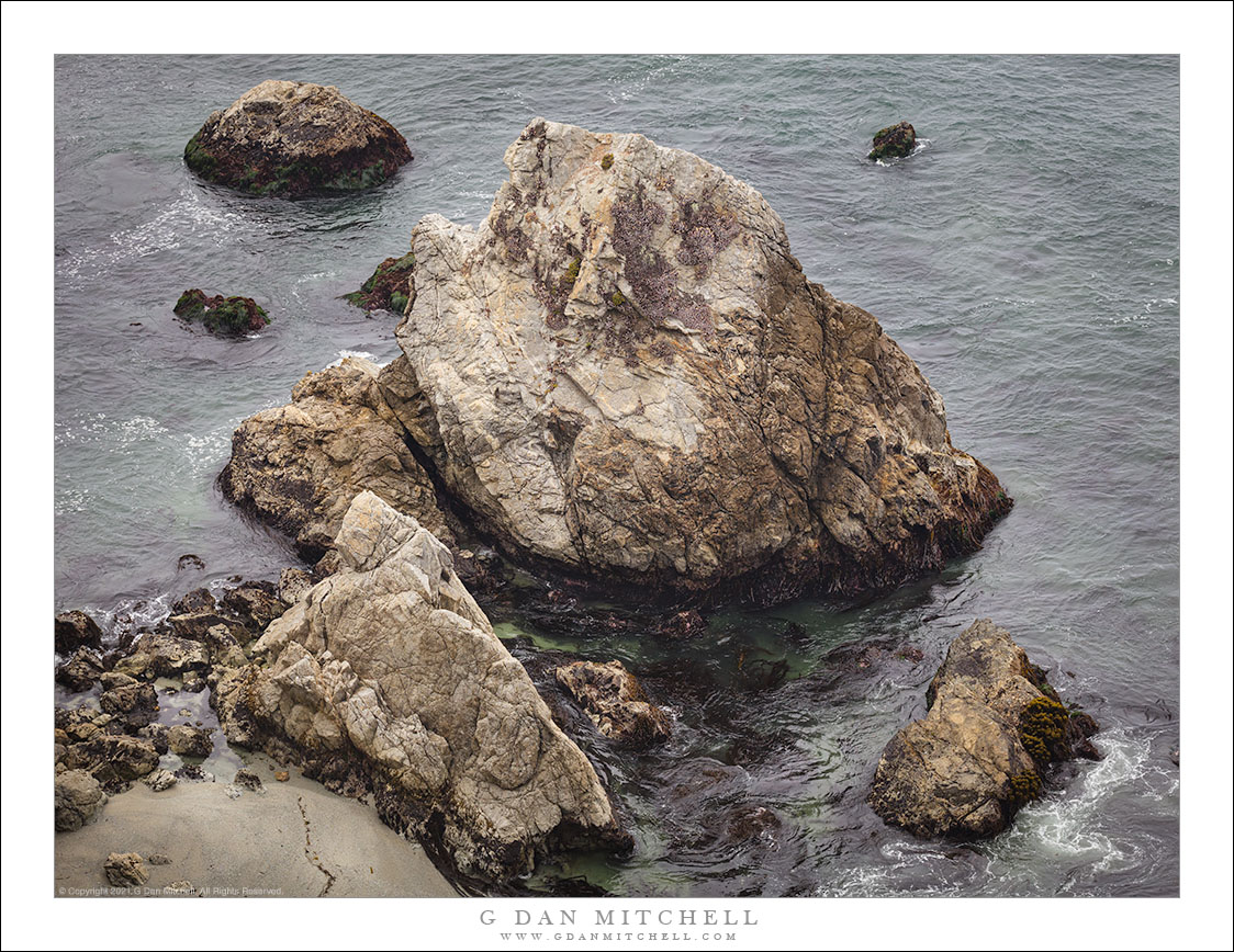 Shoreline Boulders, Big Sur