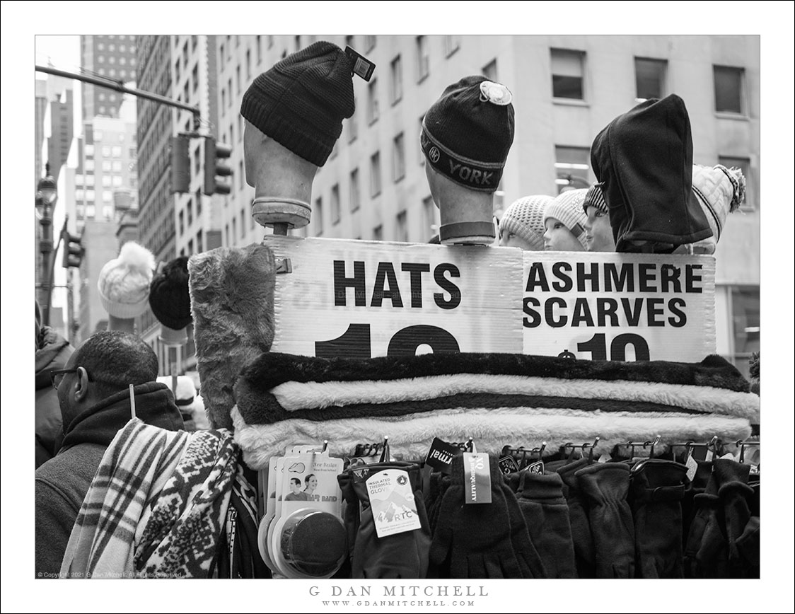 Hats and Cashmere Scarves