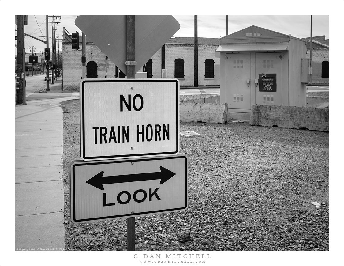 Look. No Train Horn