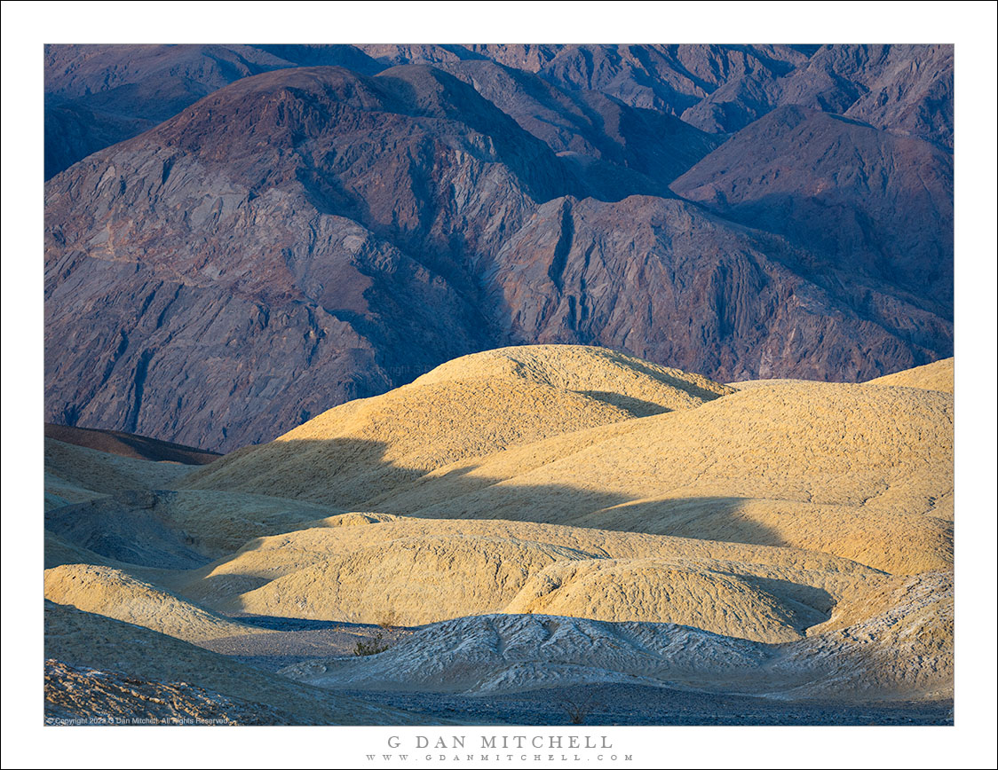 Badlands and Desert Mountains, Morning