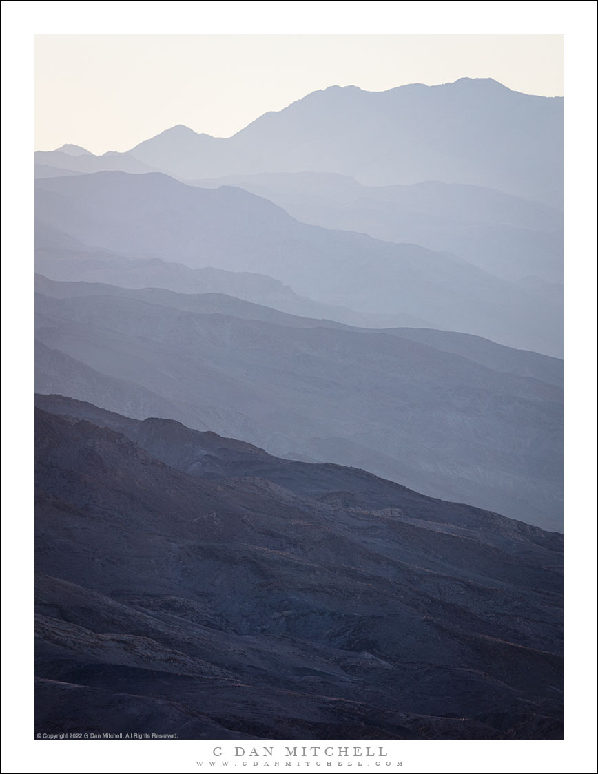 Desert Mountains, Morning Haze