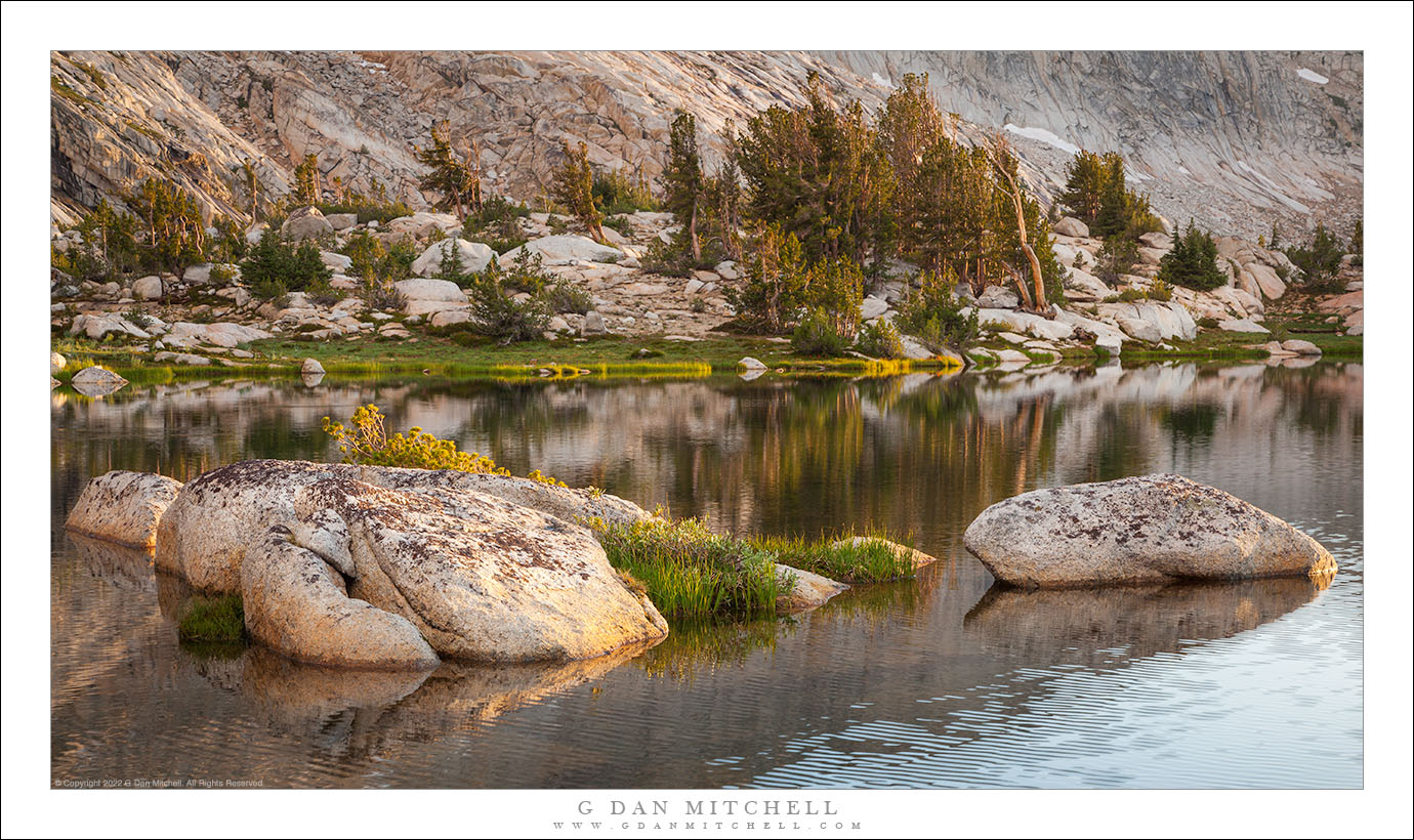 Rock Islands, Alpine Lake