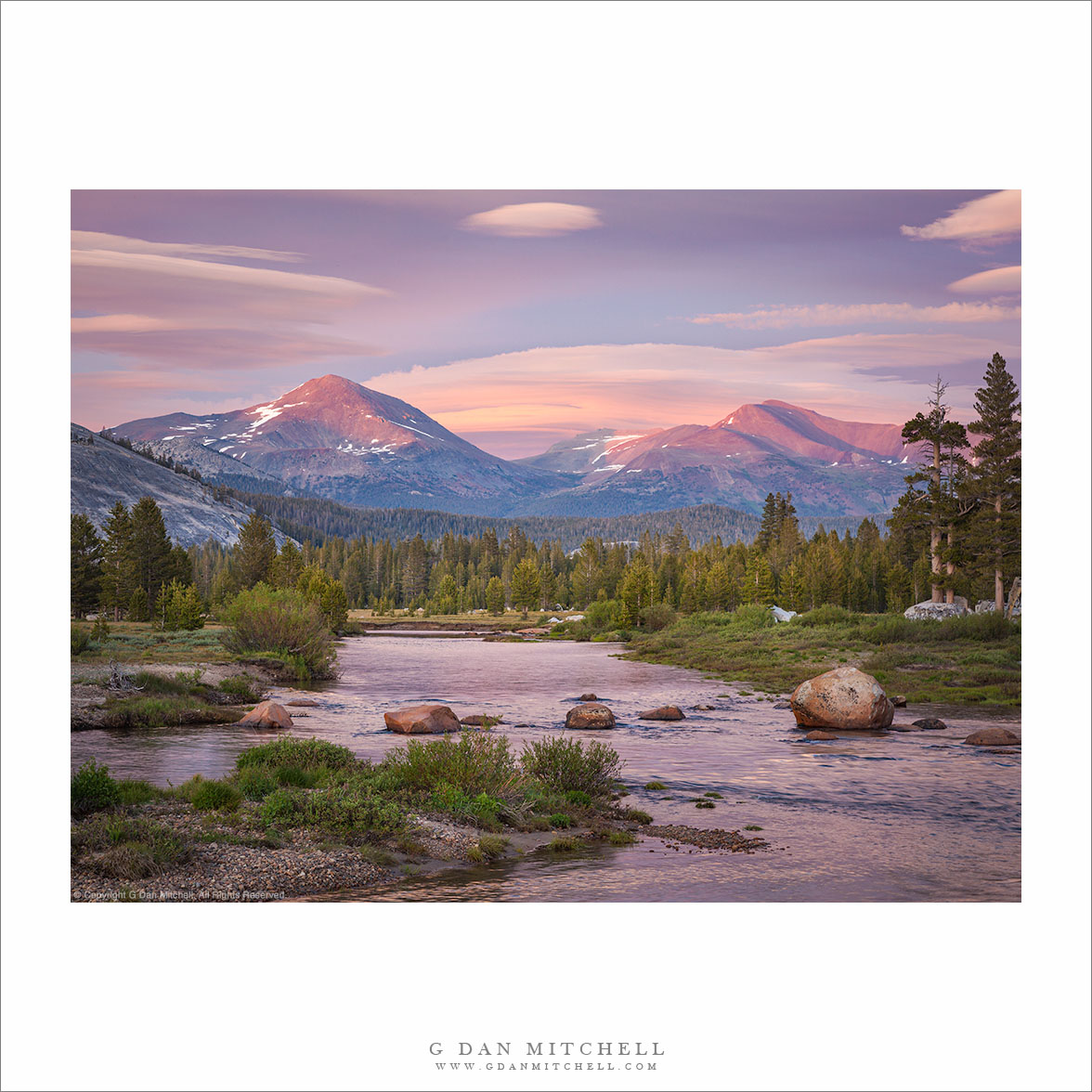 Evening Light, Sierra Crest
