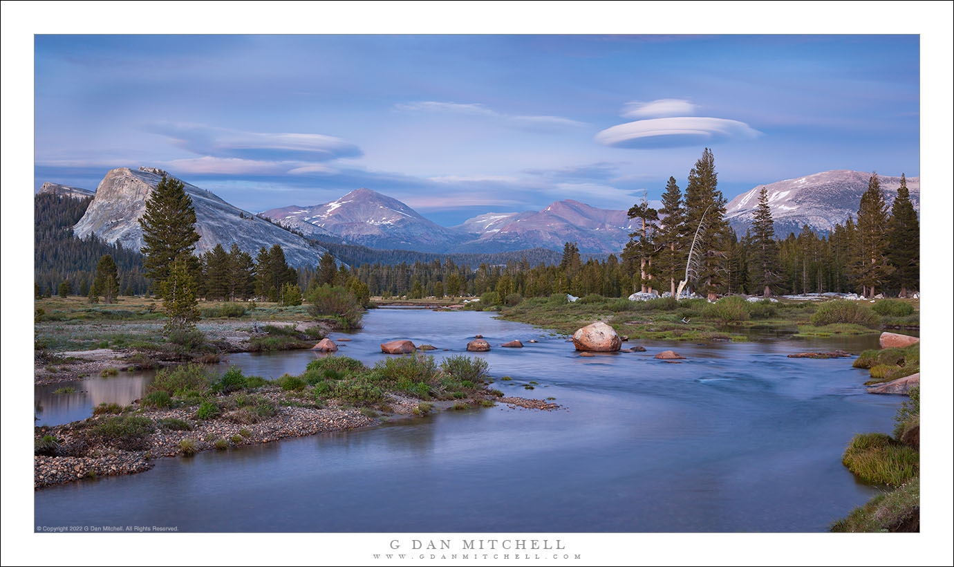 Sierra Crest, Blue Hour