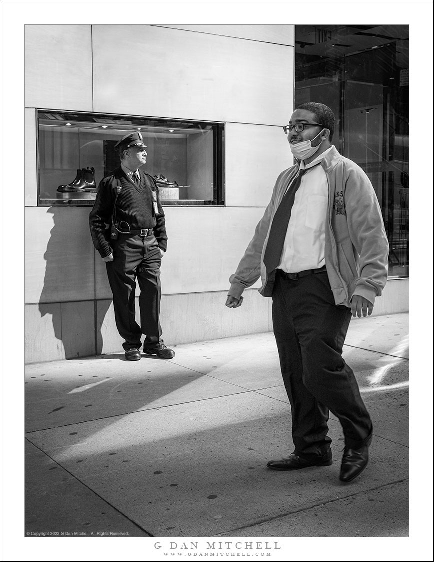 Two Men, Fifth Avenue