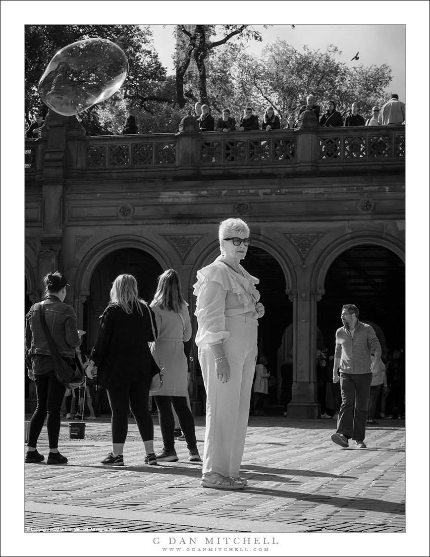 Woman in Central Park