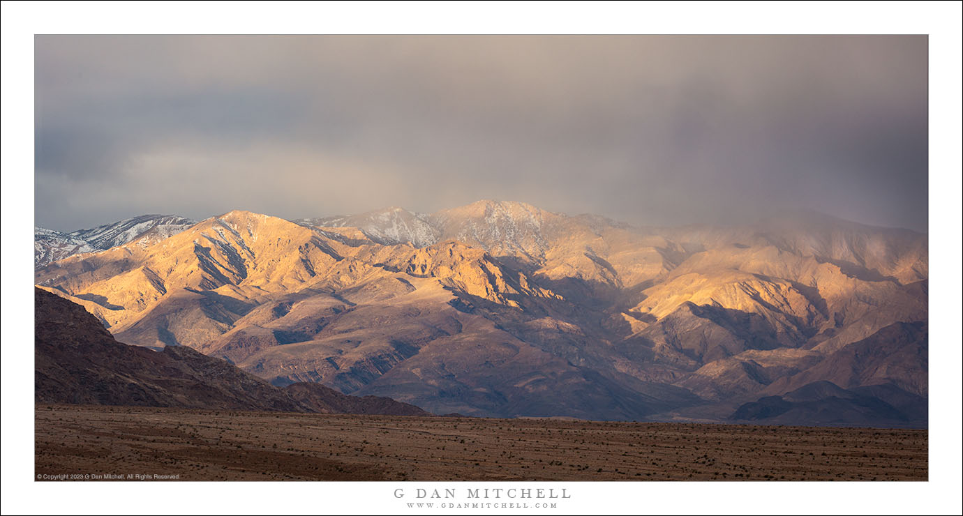 Desert Mountains, Clearing Storm