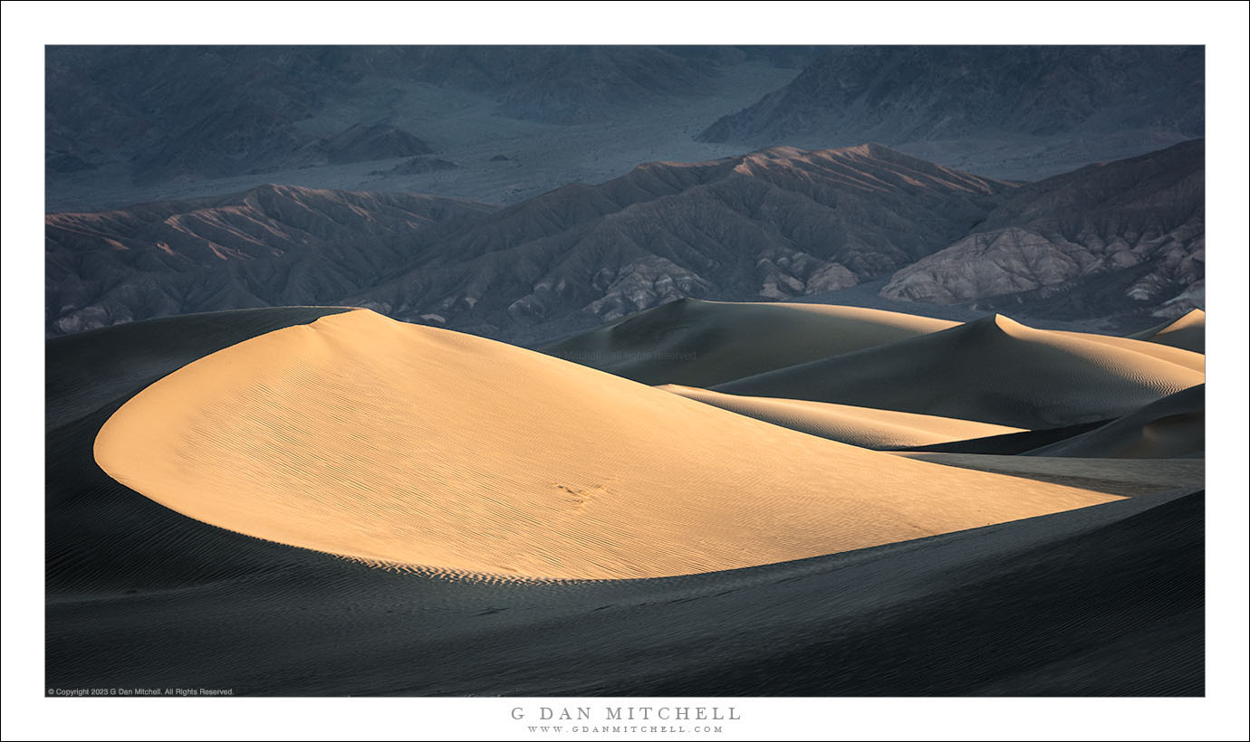 Dunes, Shadows, and Morning Light