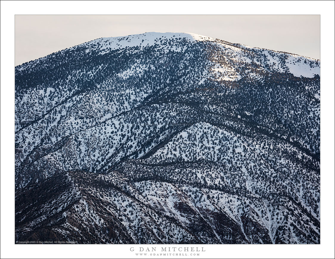 Snow-capped Panamint Mountains