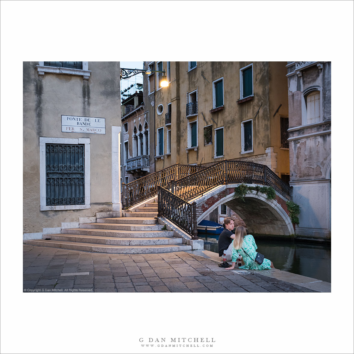Ponte De Le Bande, Evening