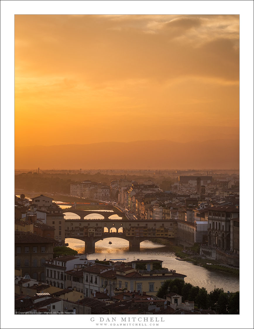 Hazy Sunset, Florence