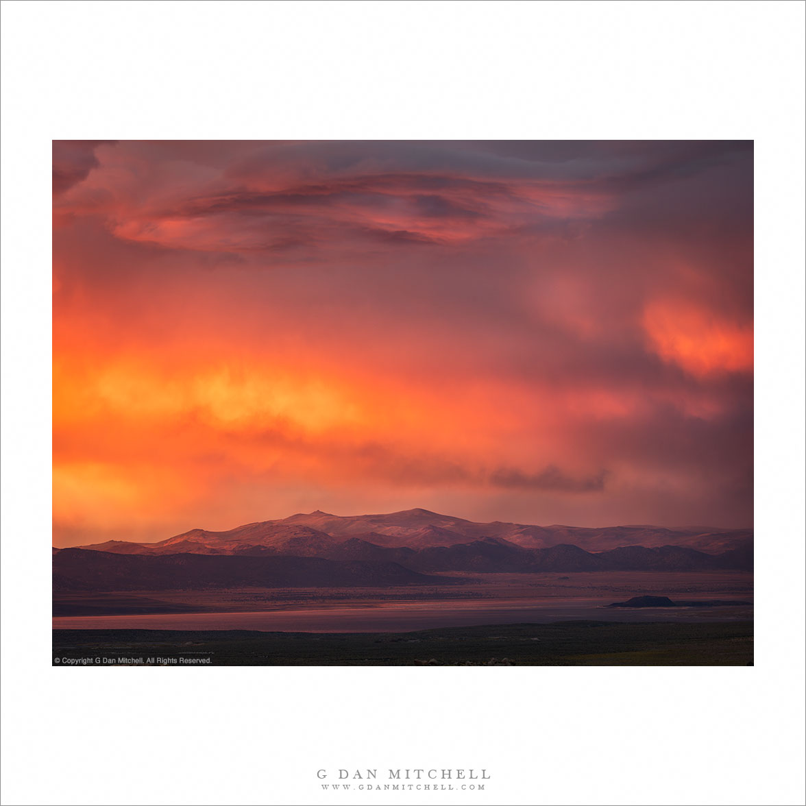 Clearing Sunset Storm, Mono Basin