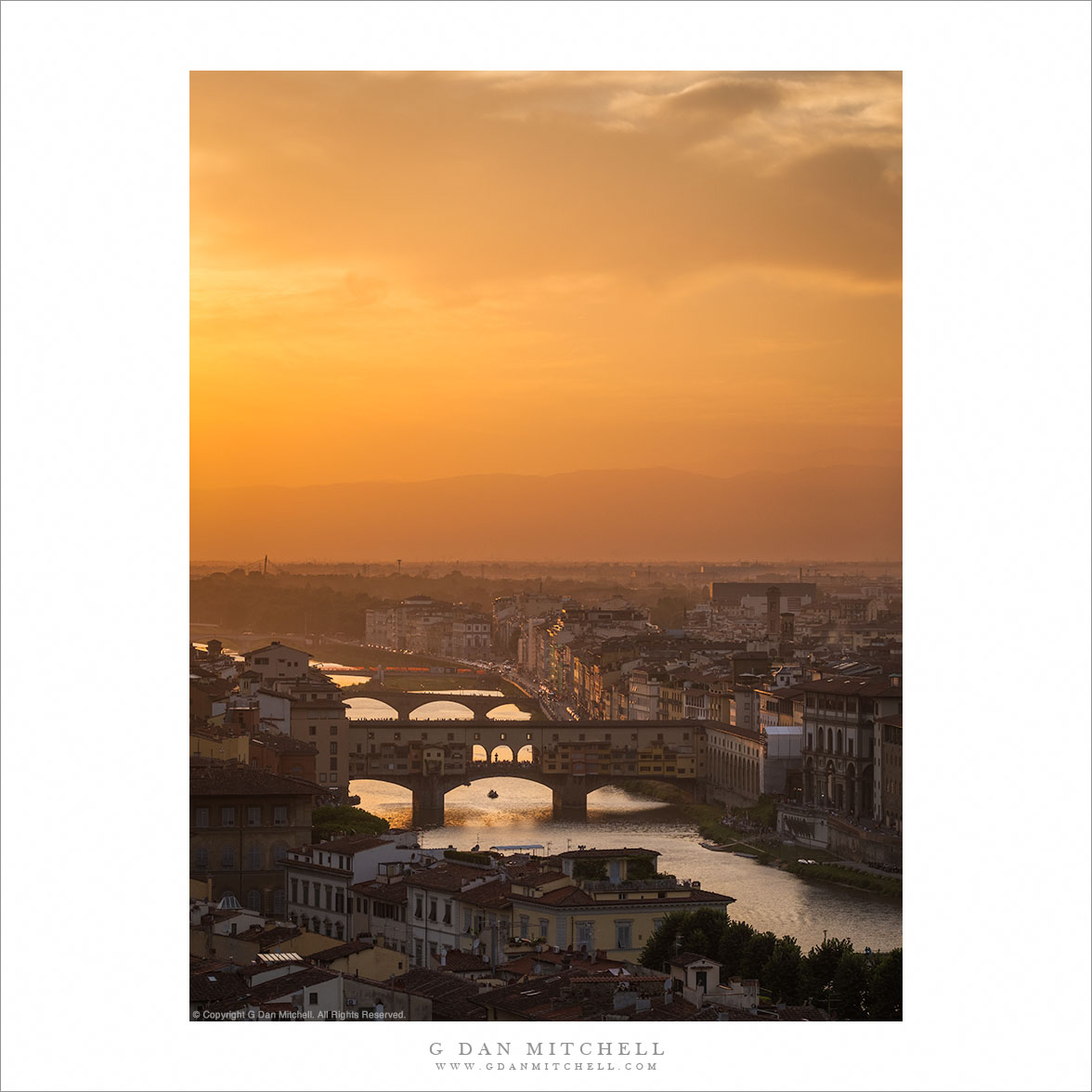 Hazy Sunset, Florence