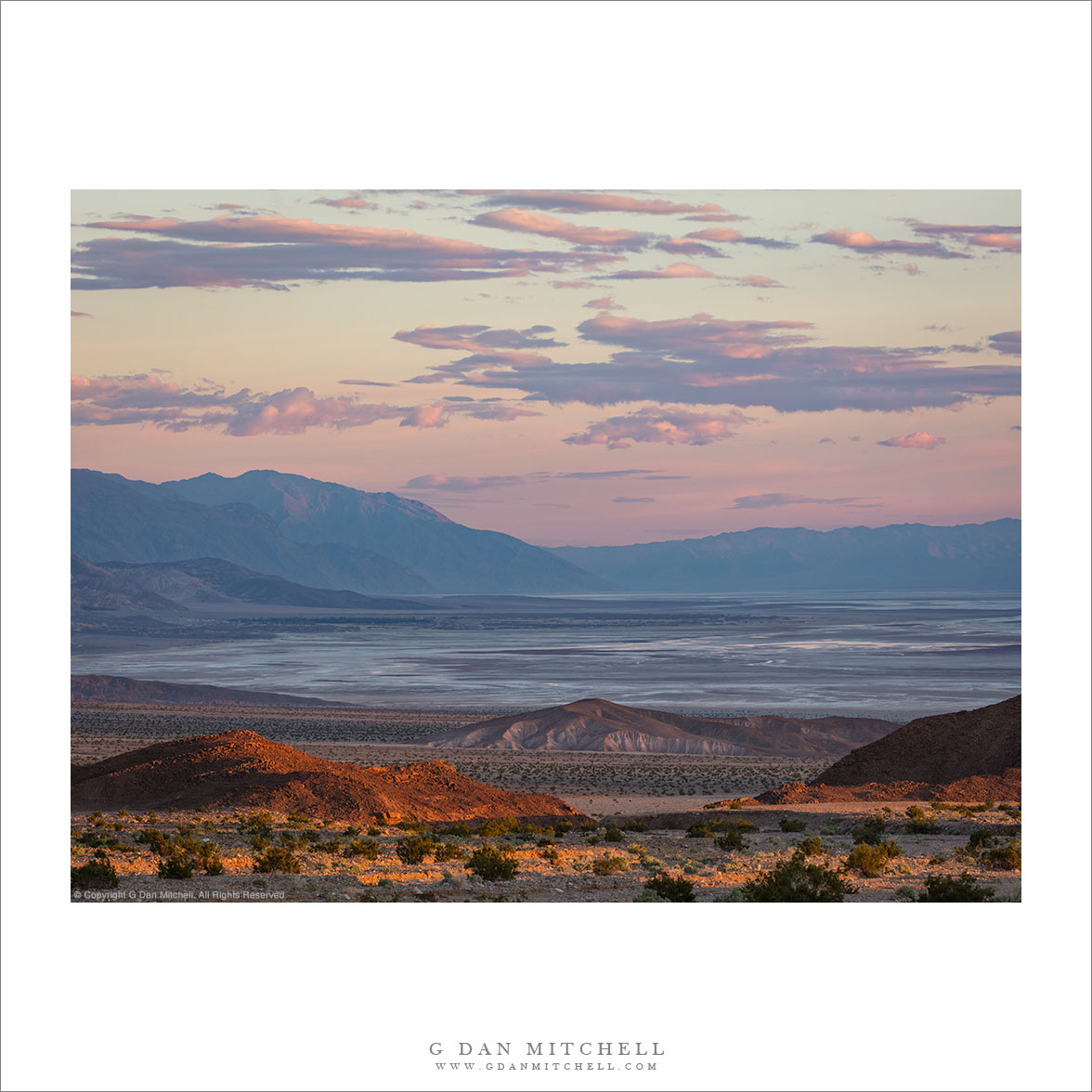 Evening Sky and Haze, Death Valley