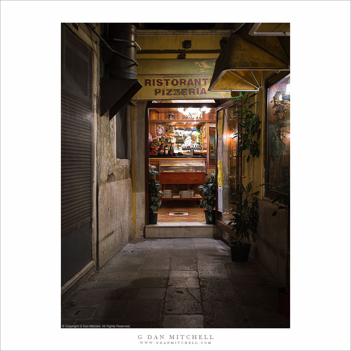 Ristorante-Pizzeria, Venice | G Dan Mitchell Photography