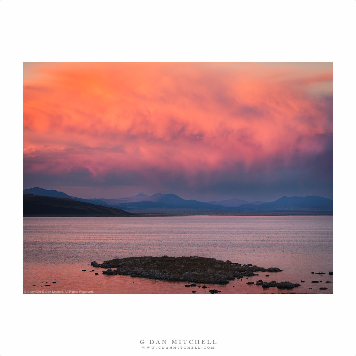 Mono Lake, Dissipating Storm