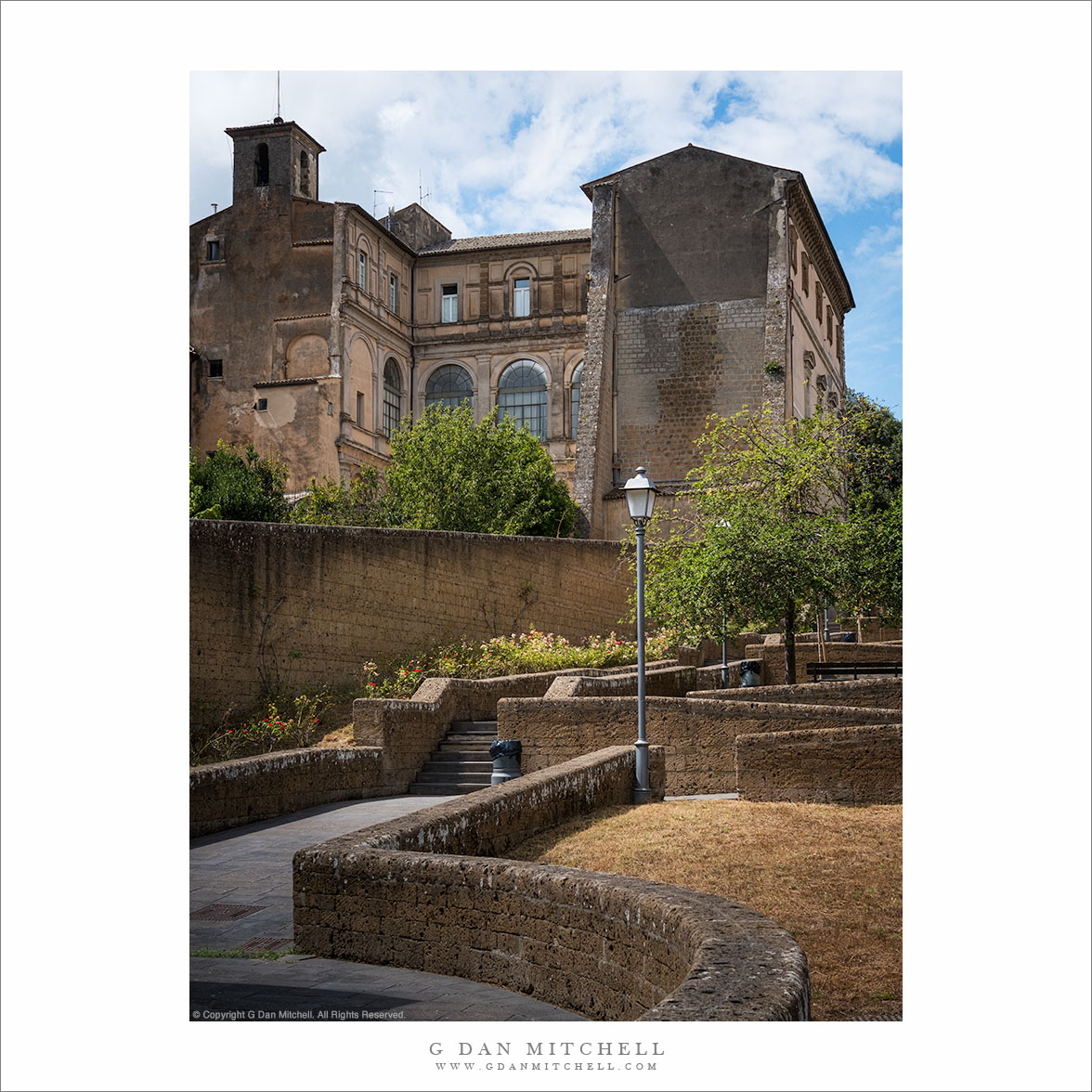 Buildings and Walkway, Orvieto