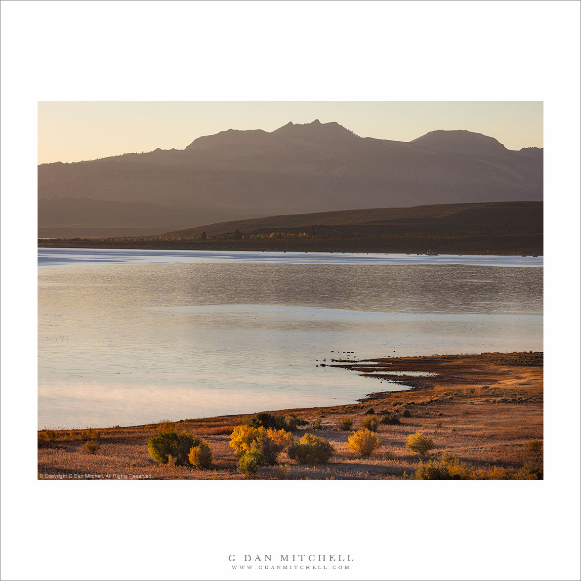 Mono Lake Shoreline, Morning