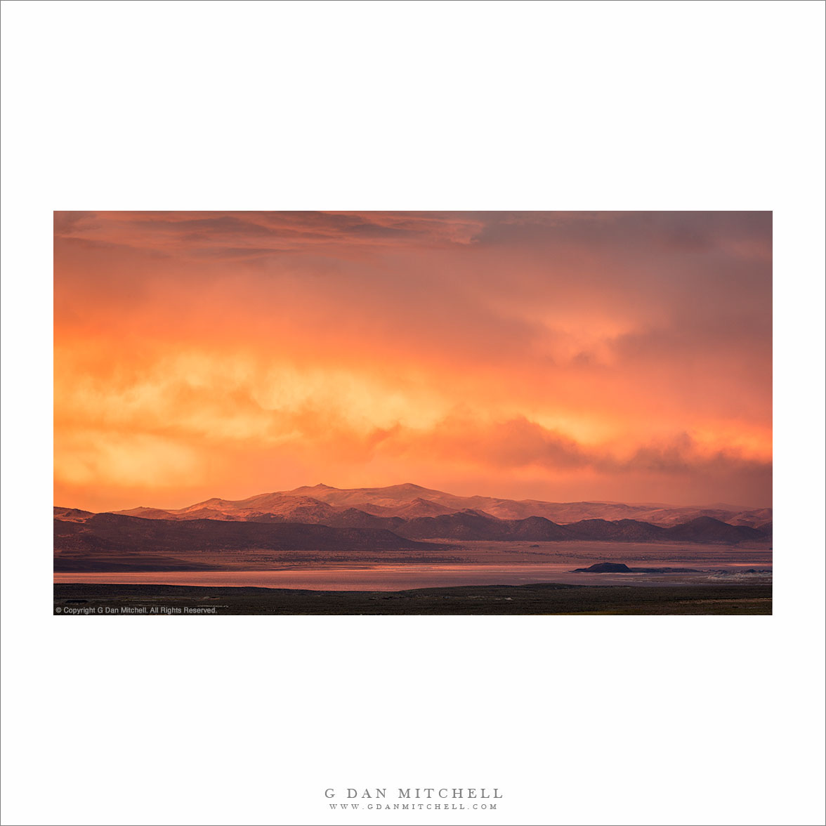 Sunset Storm, Mono Lake