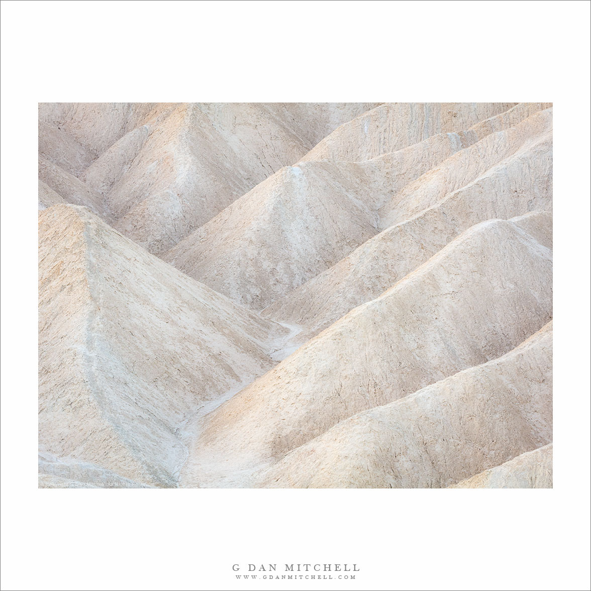 Gullies in Soft Light, Death Valley