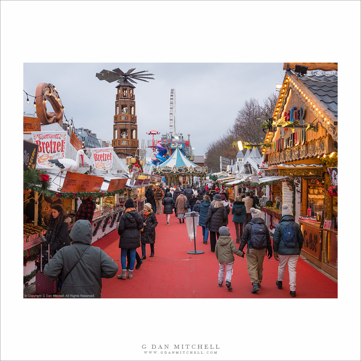Marché de Noël, Paris