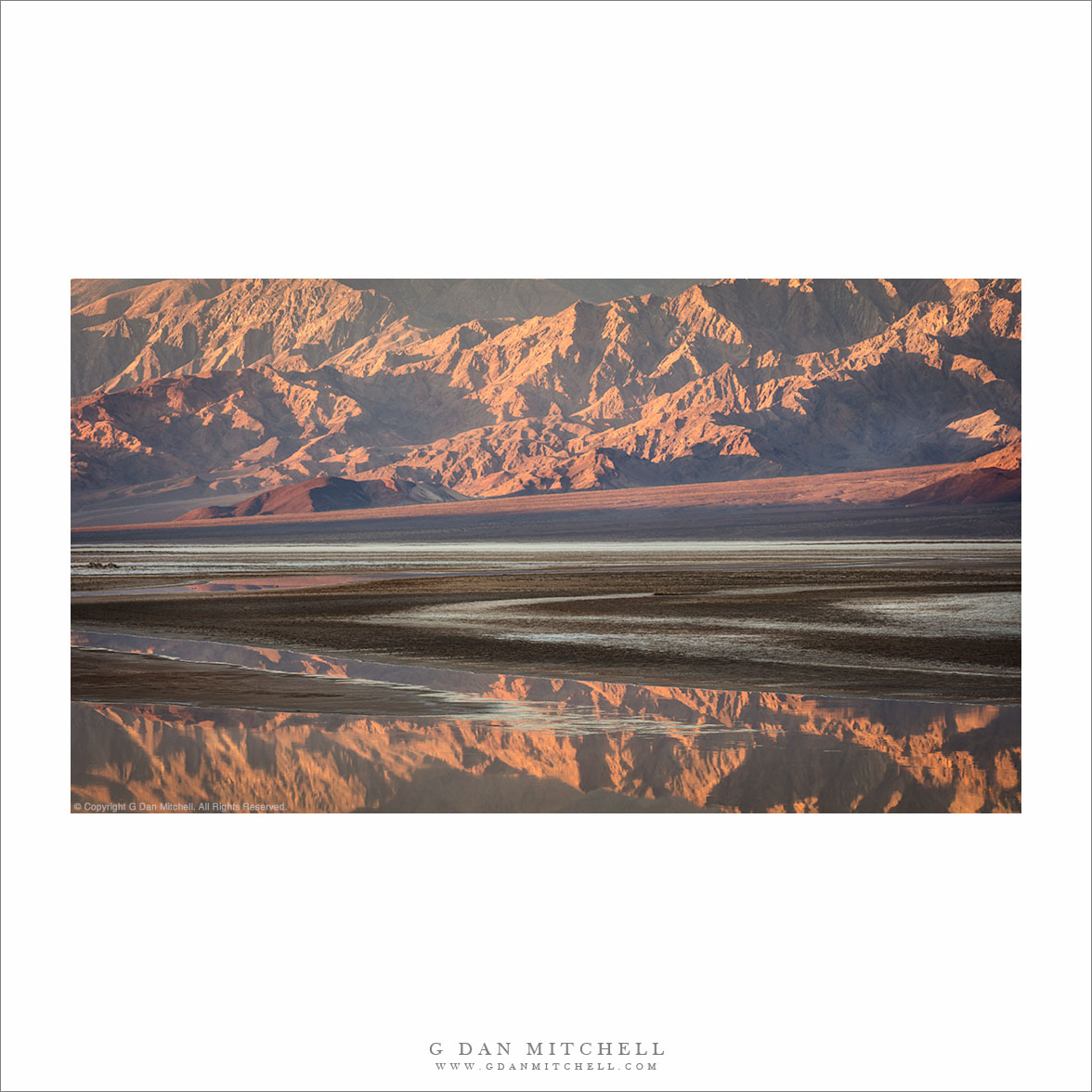 Salt Flat Reflections, Death Valley