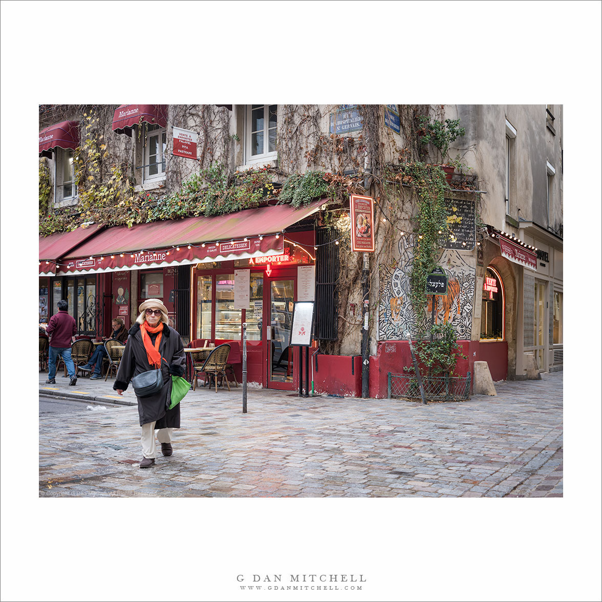 Woman and Delicatessen, Paris