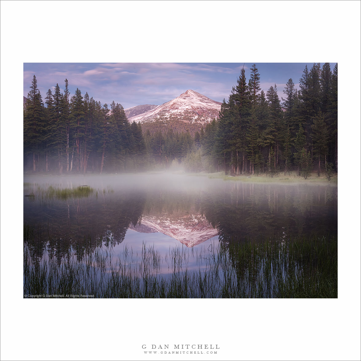 Blue Hour: Lake and Fog