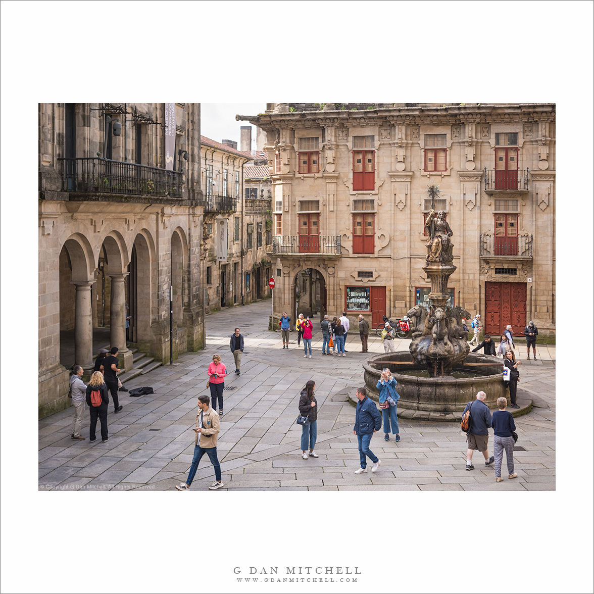 Fountain of the Horses, Santiago de Compostela