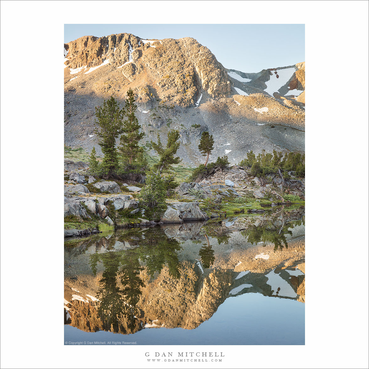 Shoreline and Reflected Ridge