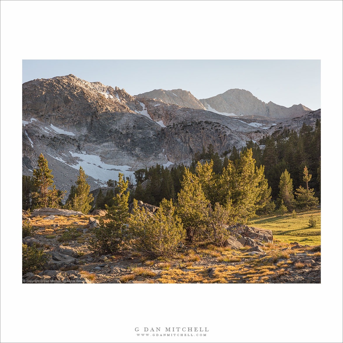 Sierra Crest, Evening Light