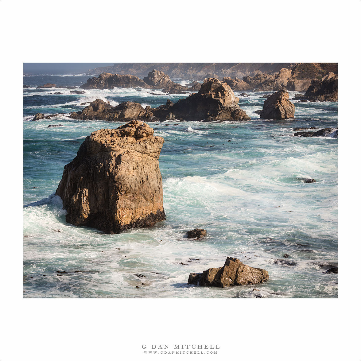 Sea Stacks and Surf, Big Sur