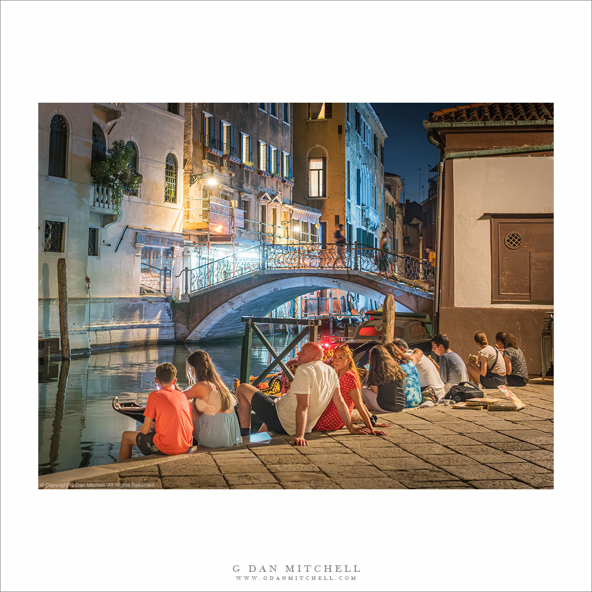 Evening Along the Canal