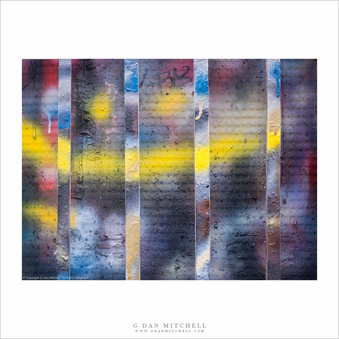 Graffiti Wall and Bars