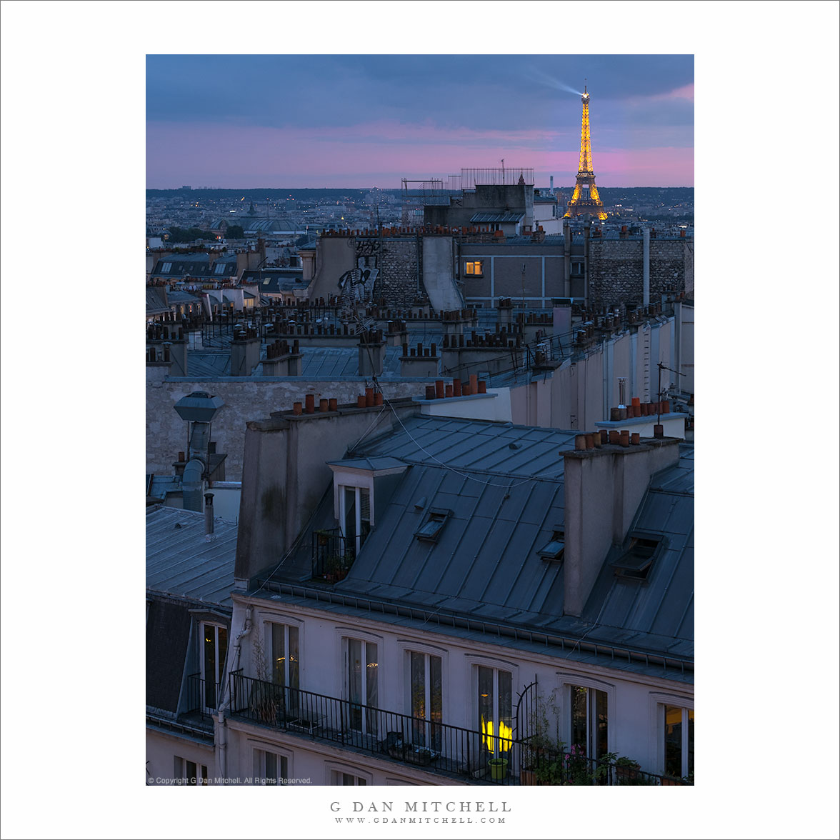 Rooftops Of Paris, Twilight