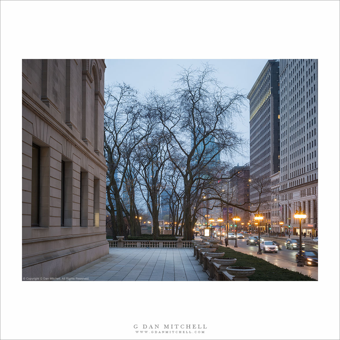 Michigan Avenue, Evening