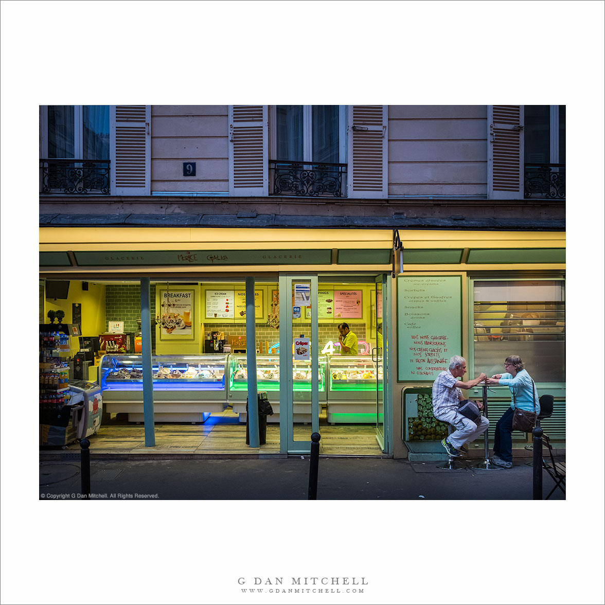 Ice Cream Shop, Paris