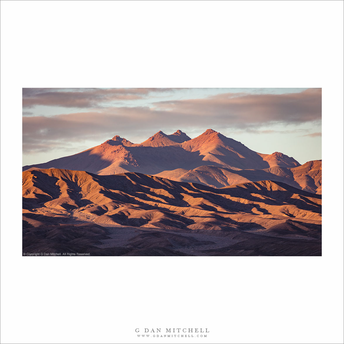 Desert Mountain Sunset