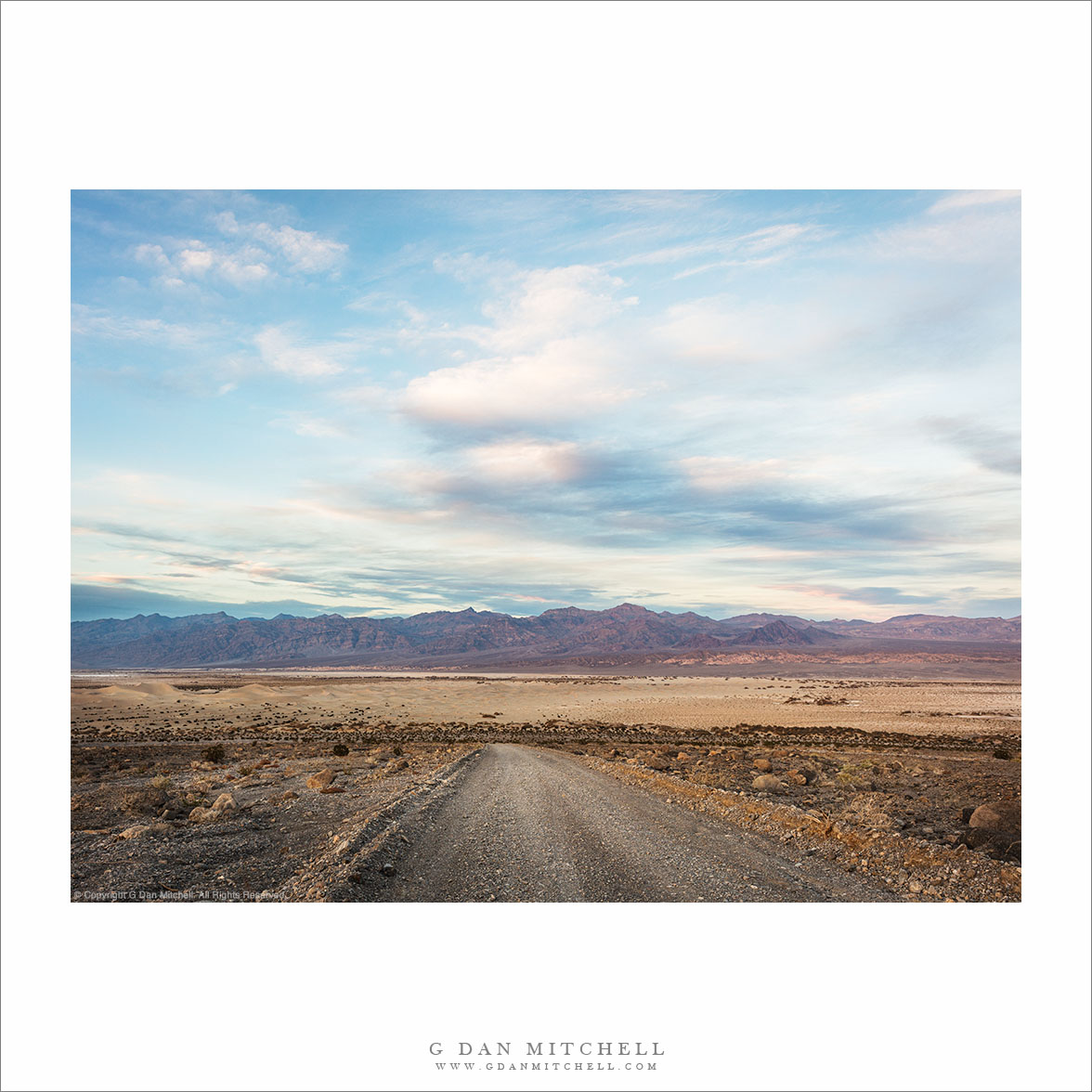 Evening Road, Death Valley