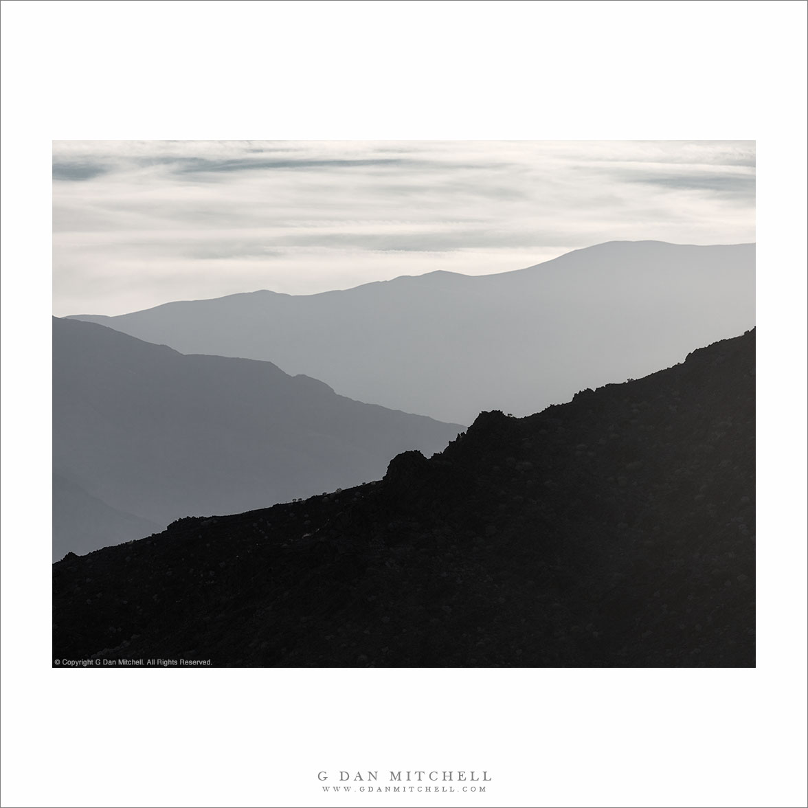 Receding Desert Ridges