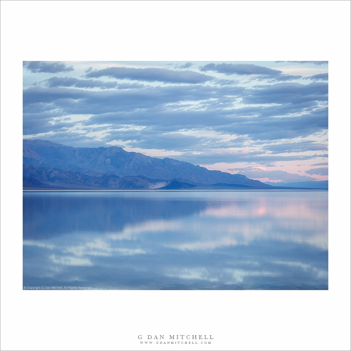 Blue Hour Sky, Lake Manly