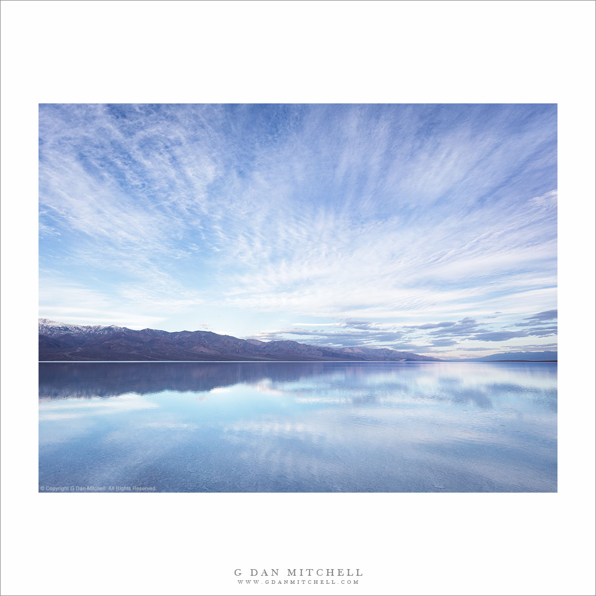 Lake Manly, Winter Sky