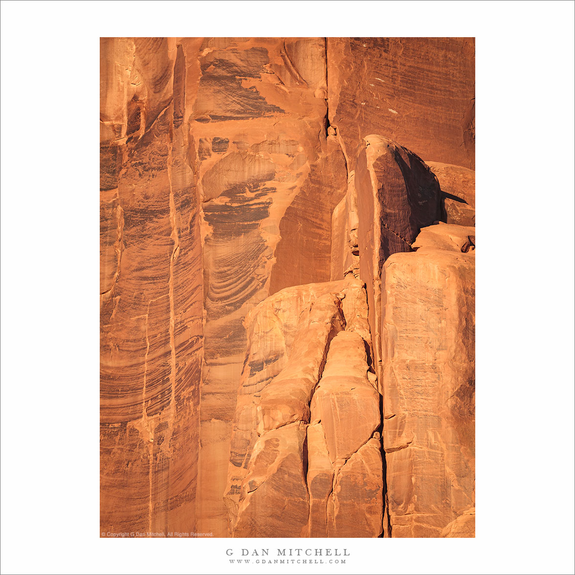 Cliff Face in Morning Light