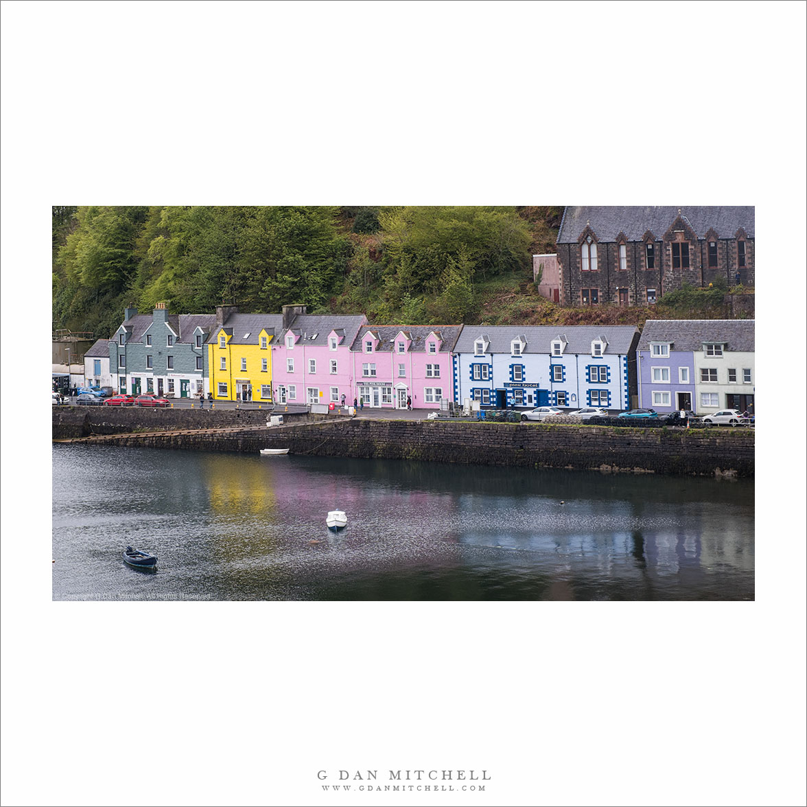 Colorful Buildings, Portree, Scotland