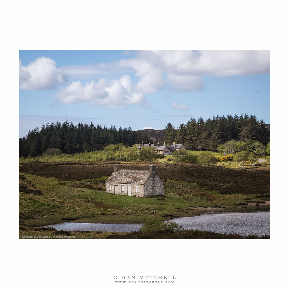 Rural Stone Buildings at Loch Stack