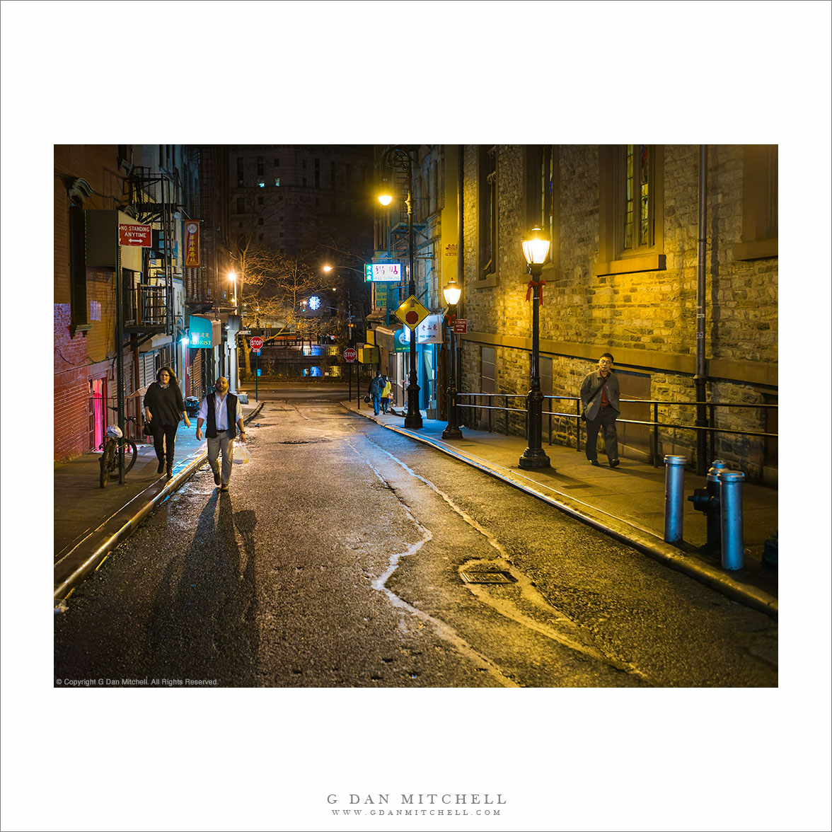 Pedestrians, Mosco Street