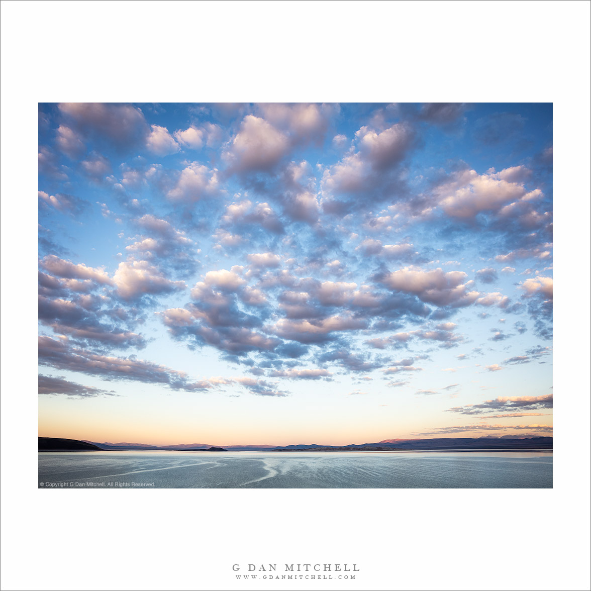 Evening Clouds, Mono Lake